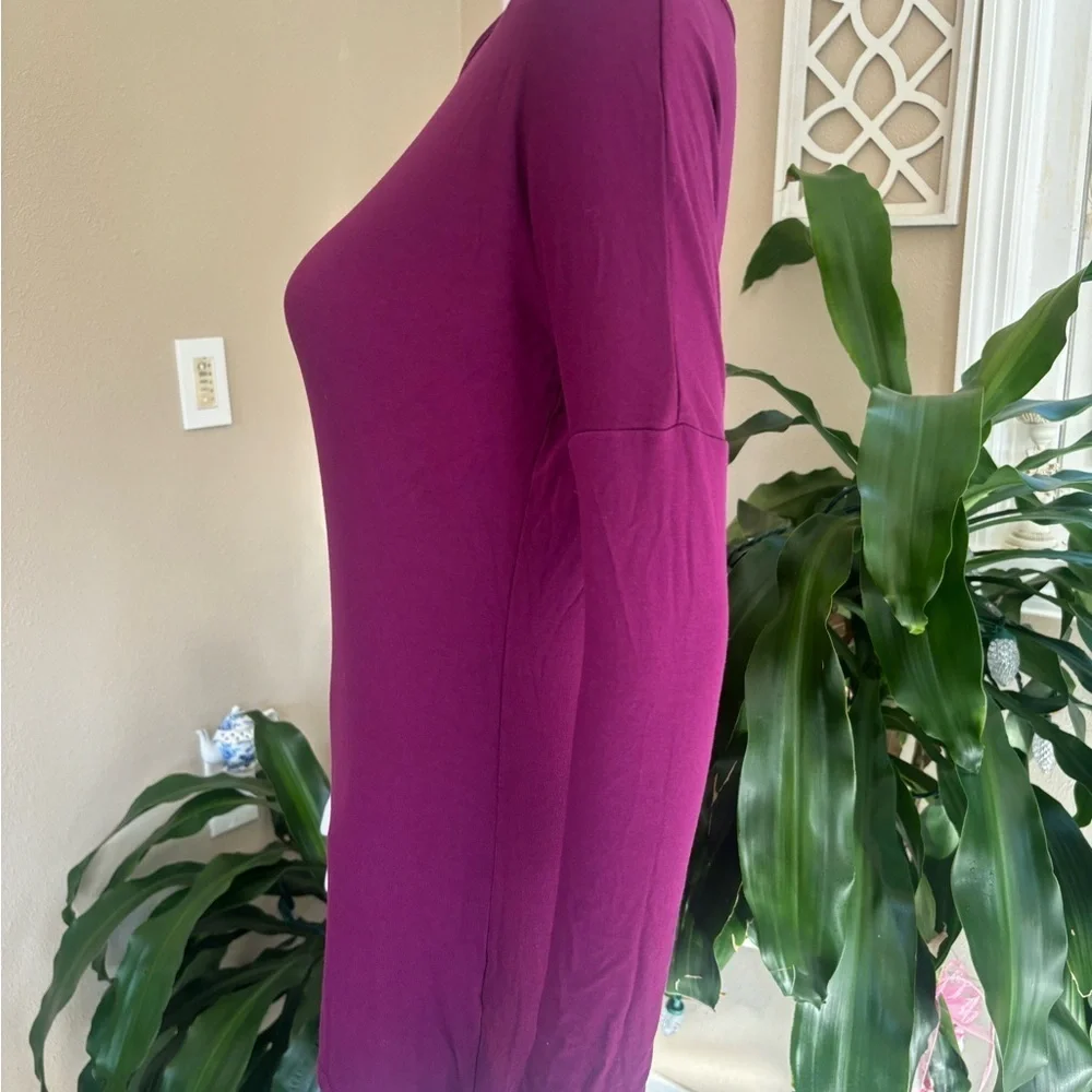 VENUS Rich Plum Long Sleeve Top